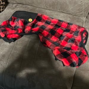 Cozy dog outfit